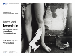 “L’arte del femminile”