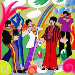 “All you need is paint. The Beatles art exhibition”