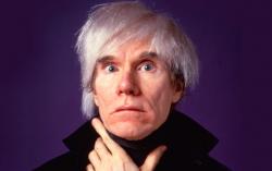Andy Warhol fotografato da Aurelio Amendola
